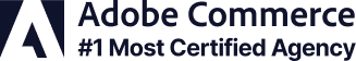 Adobe Commerce #1 Most-Certified Agency